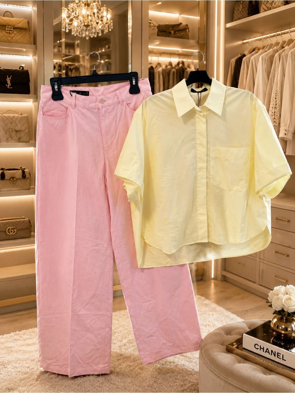 NEW (TWO PIRCE SET ) ZARA POPLIN SHIRT AND PANTS SIZE XS and M
🚨NO DISCOUNT - Picture 2 of 14
